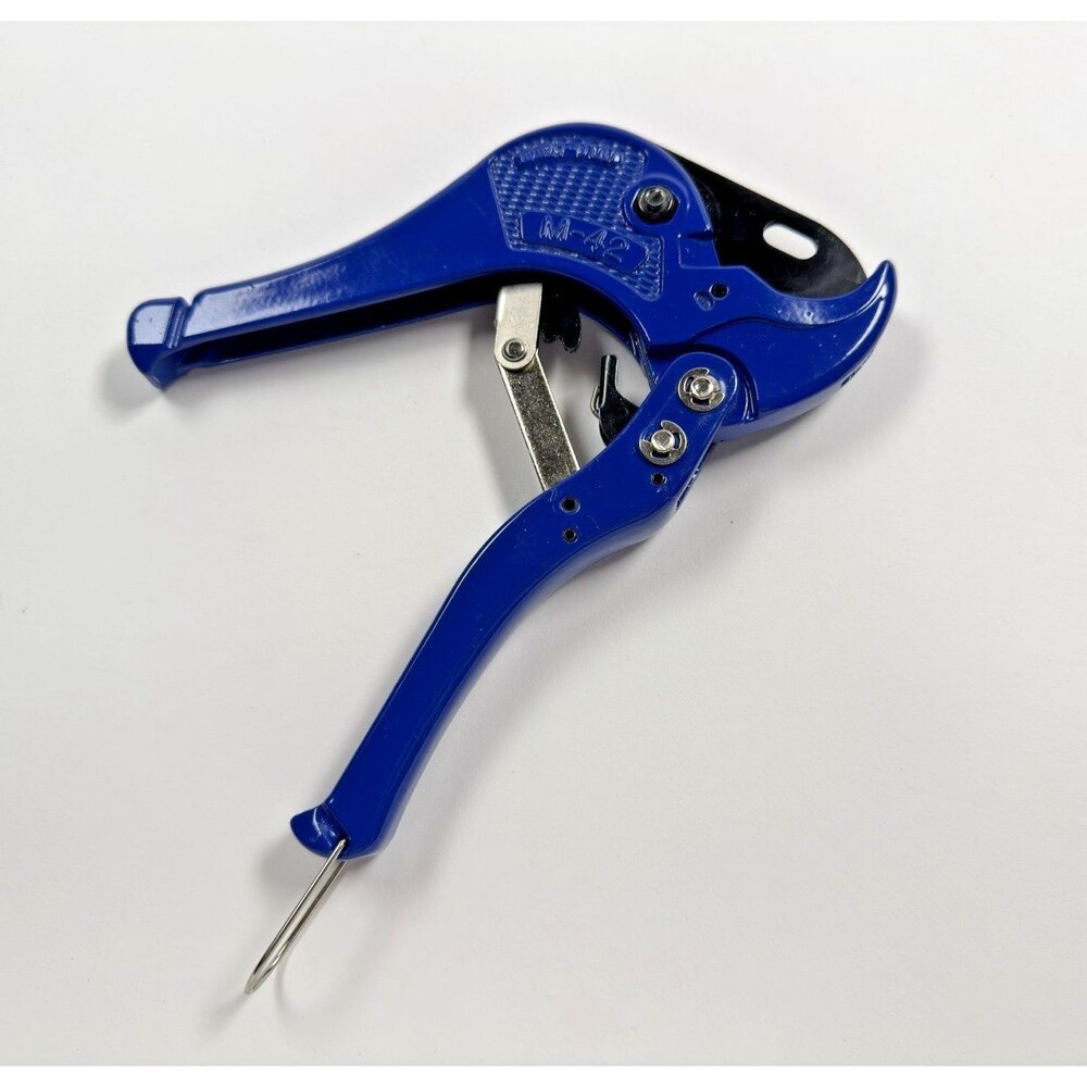 M-42 Plastic Pipe Cutter Tool Pex Pvc Plumbing Hand Ratcheting 1/4-1-5/8"